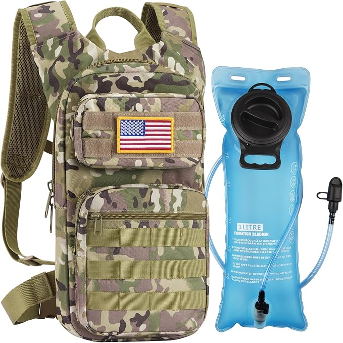 GENILU Tactical Hydration Backpack by Unknown