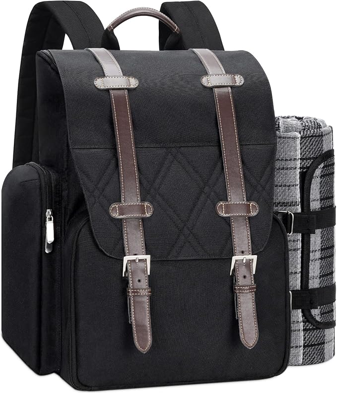 Picnic Backpack for 4 Person by WICKERLAND