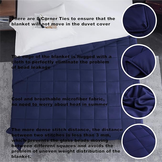 L'AGRATY Weighted Blanket - Image 3