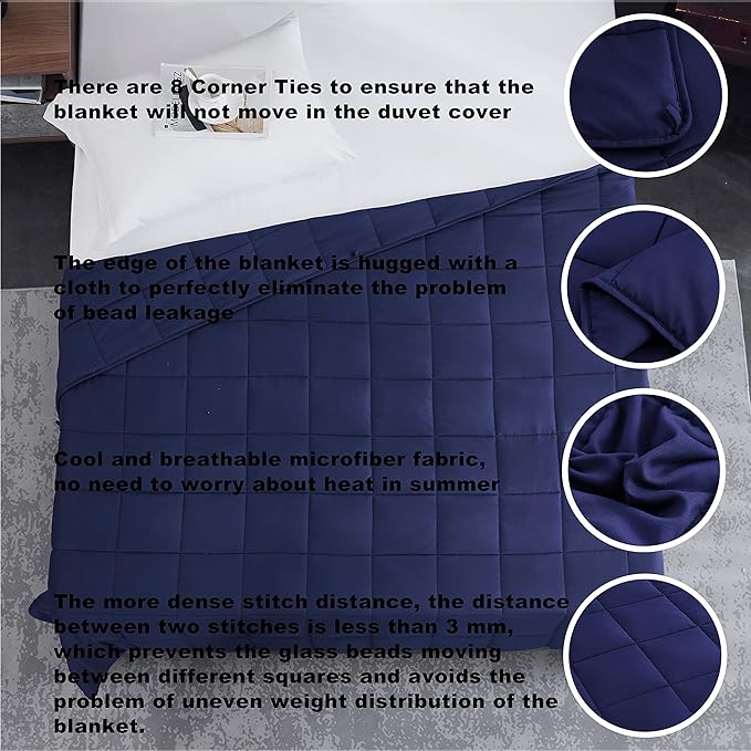 L'AGRATY Weighted Blanket - Image 3