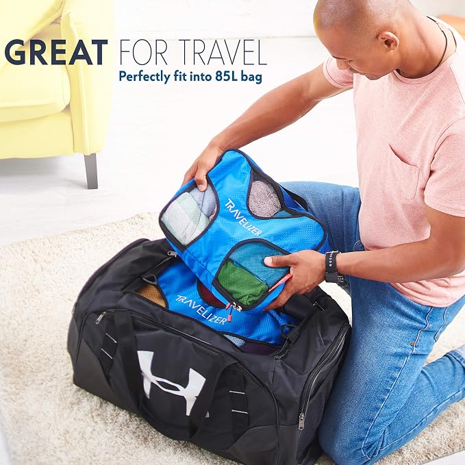 Travel Packing Cubes 5 pcs Luggage Organizer Set - Image 4