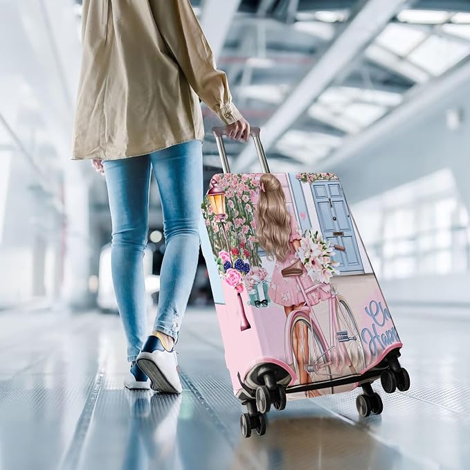 Travel Luggage Cover Suitcase Protector Fits 18-32 Inch Wheel Covers - Image 7
