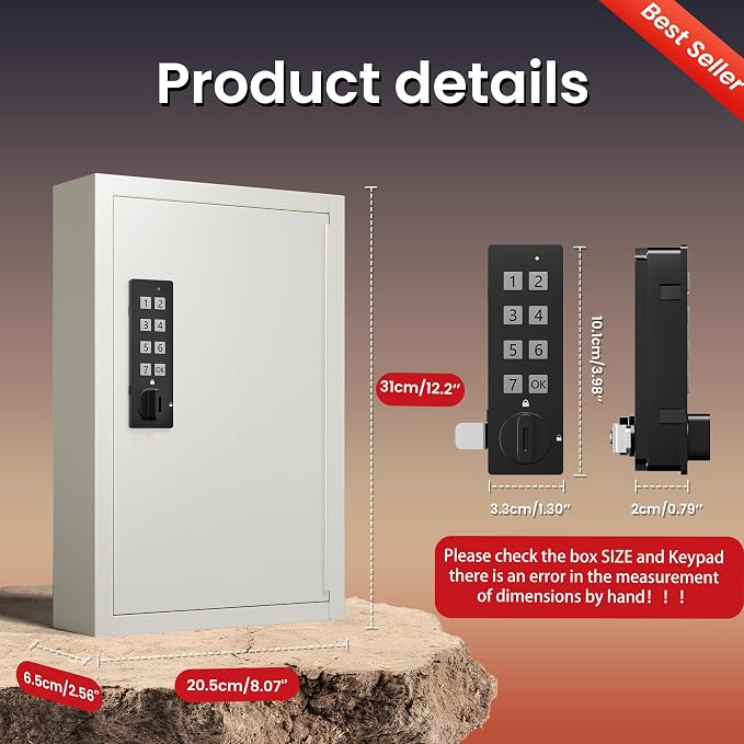 40 Keys Electronic Key Lock Box - Image 2