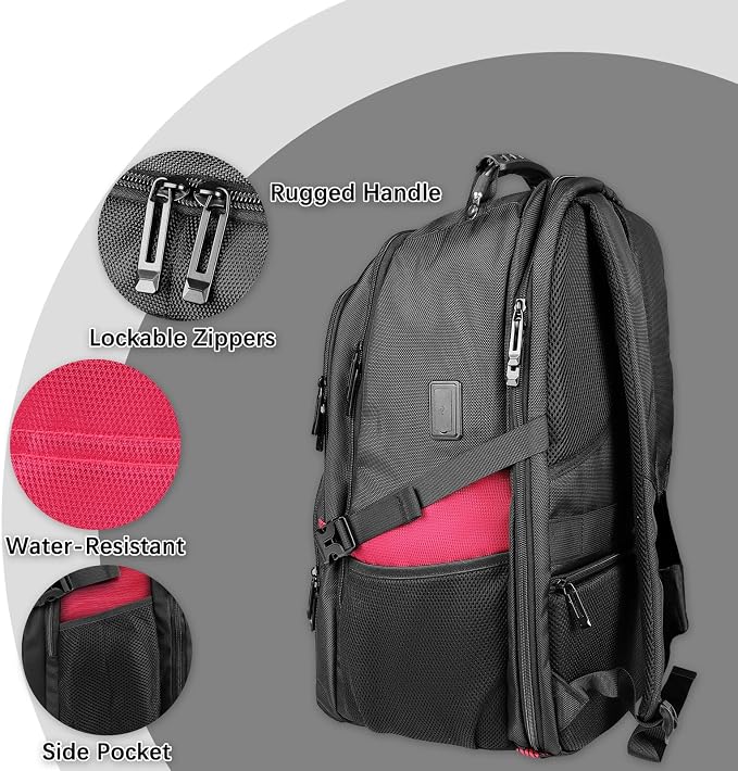 50L Extra Large Backpack, Laptop Backpack, Travel Backpack - Image 3