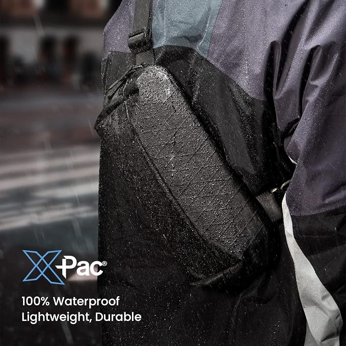 tomtoc Compact EDC Sling Bag, Minimalist Chest Shoulder Backpack Crossbody Bag - Image 2