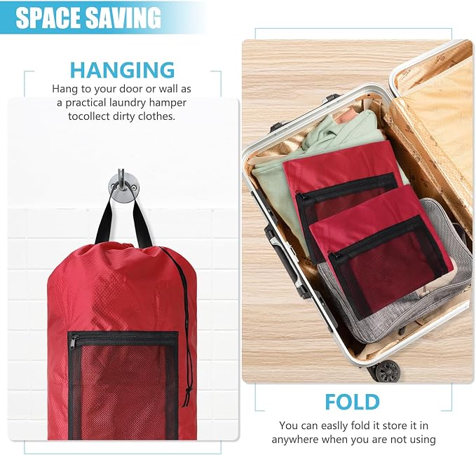 Portable Laundry Bag Backpack - Image 6