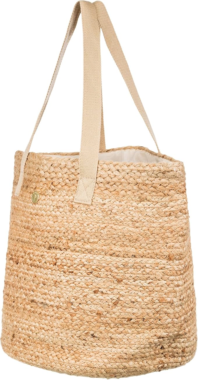 Roxy Women's Beach Tote Bag | Travel | Vacation | Straw | Lightweight | - Image 3