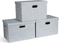 Large 17" 36 Quart Collapsible Stackable Storage Bins by GraciadecoStorage