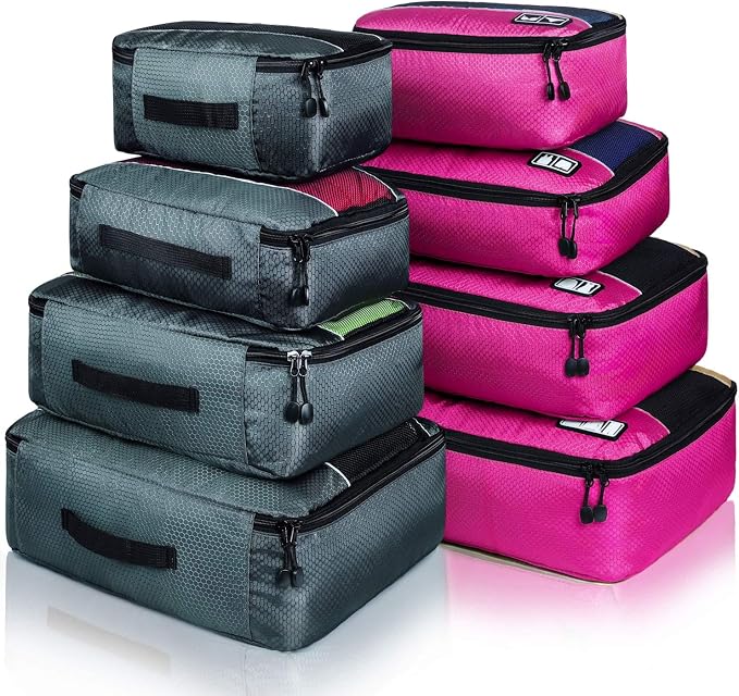 Packing Cubes Luggage Bags Organizer Durable Travel Accessories by Idesort