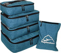 5 Set Packing Cubes for Travel Large Suitcase Luggage Organizer Bags Travel by HOPSOOKEN