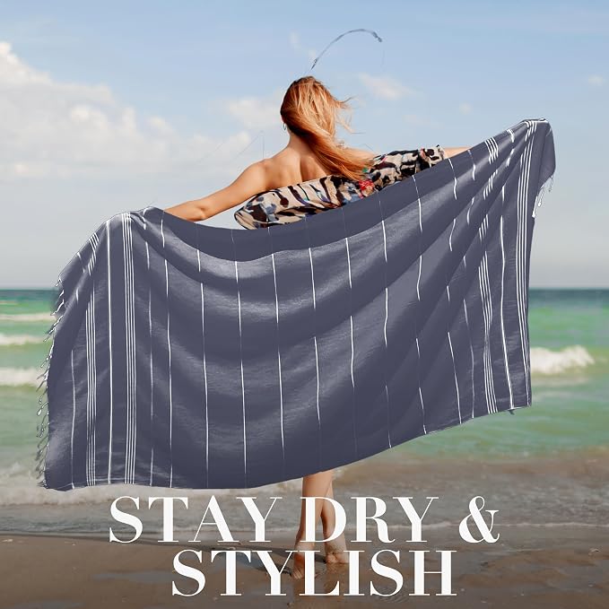 Oversized Sand Resistant Prewashed Turkish Cotton Quick Drying, Lightweight - Image 6