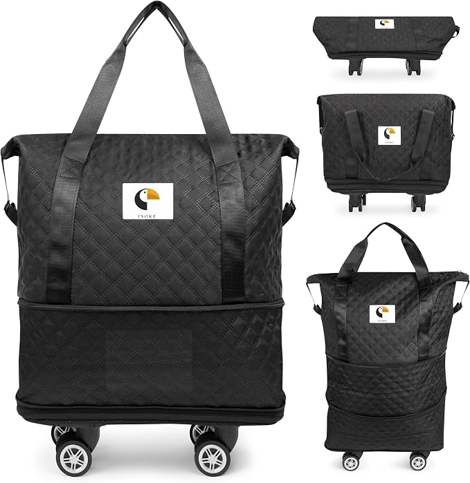 ISOKE Foldable Travel Duffel Bag - Image 9