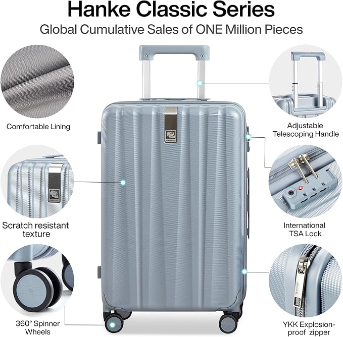 Hanke 29 Inch Luggage Suitcases - Image 3