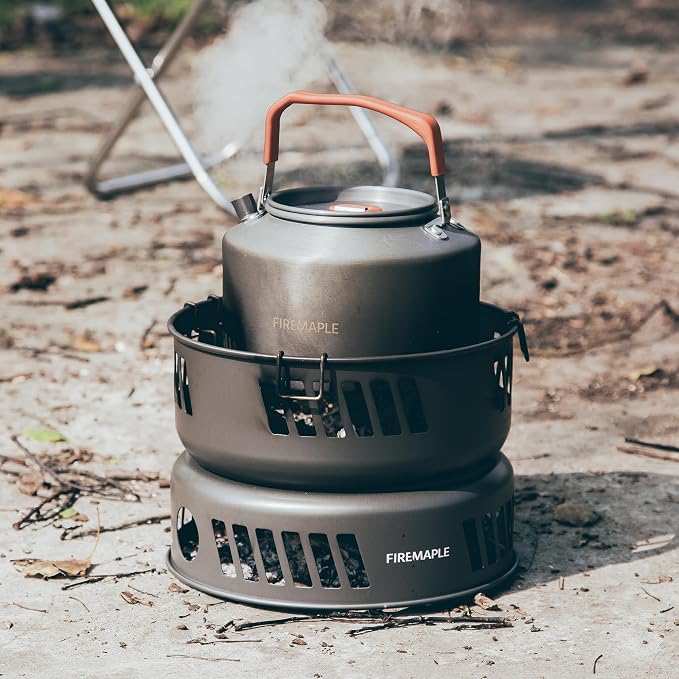 Fire Maple Versatile Outdoor Cooking Set Gas Stove Aluminum, Compact & Durable - Image 9