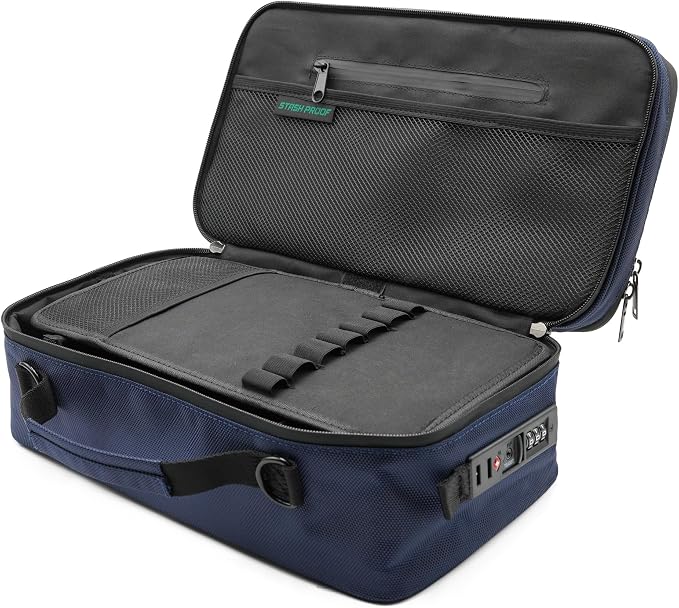 Large Storage Case with TSA Combination Lock Bag, Portable Carbon Lined - Image 7