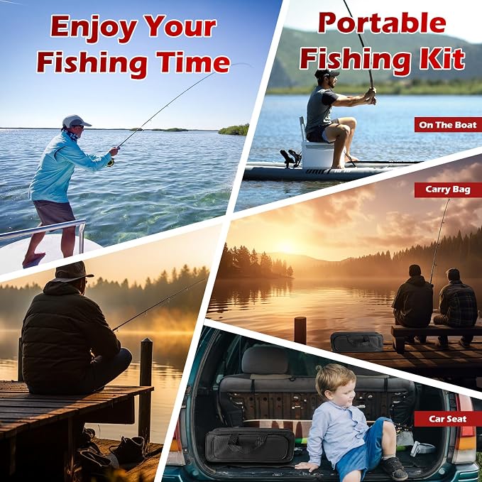 Fishing Rod and Reel Combo Set - Image 7
