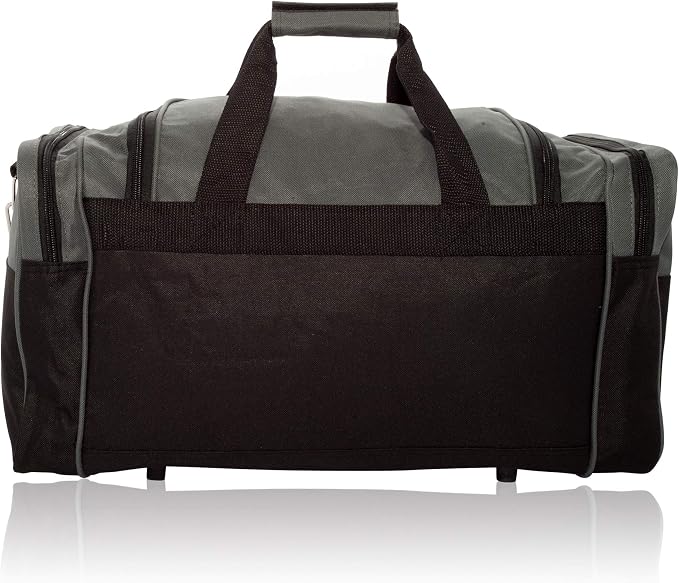 DALIX 21" Blank Sports Duffle Bag Gym Bag Travel Duffel - Image 4