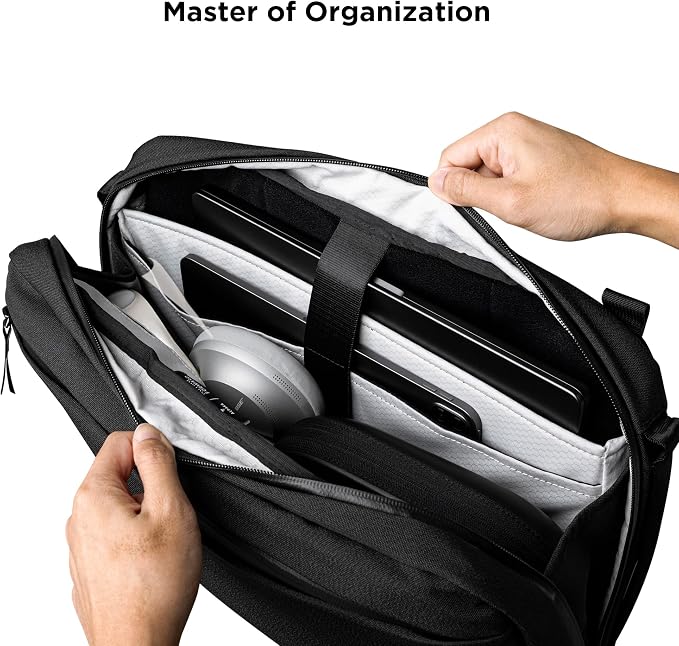 ALPAKA Elements Tech Brief Pro 12L -3-in-1 Recycled Fabric Laptop Briefcase - Image 4