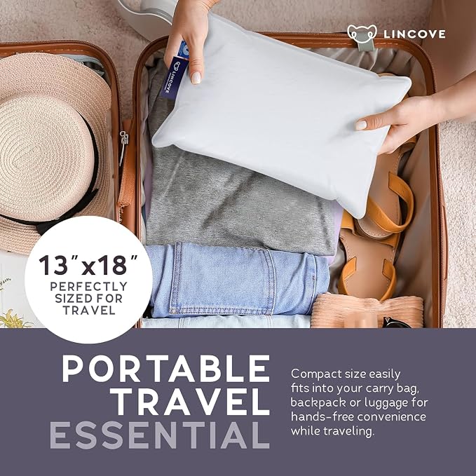 Lincove Microgel Travel Pillow - Image 4