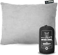 Wise Owl Outfitters Camping Pillow – Memory Foam Travel Pillow by WiseOwlOutfitters