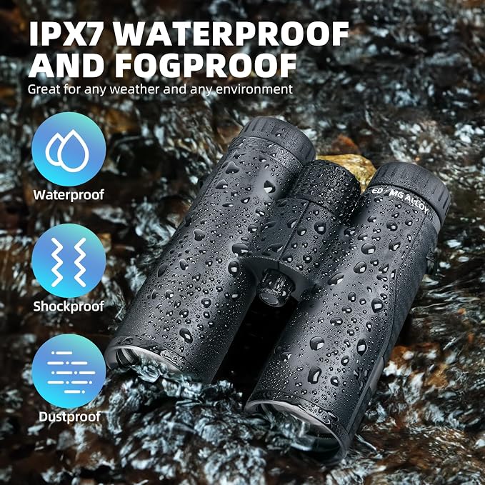 ED HD Binoculars 8x42 for Adults, Waterproof & Fogproof - Image 5