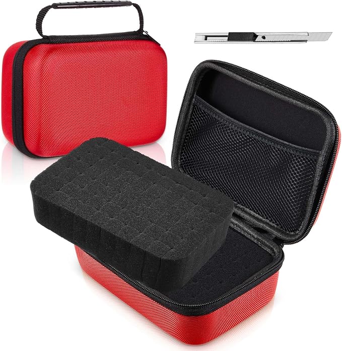 EVA Hard Case with Customizable Foam Protective EVA Carrying Case Shockproof by Relaxweex