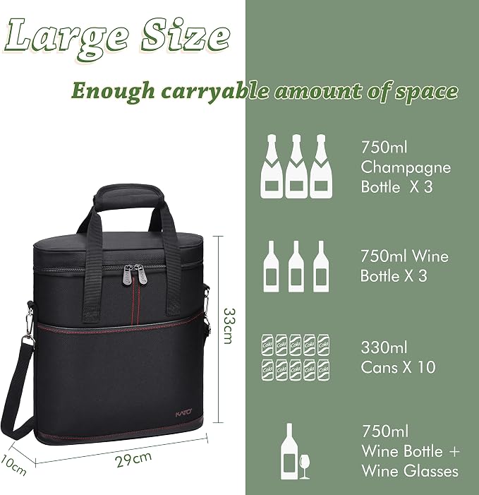Tirrinia Insulated Wine Gift carrier - Image 5