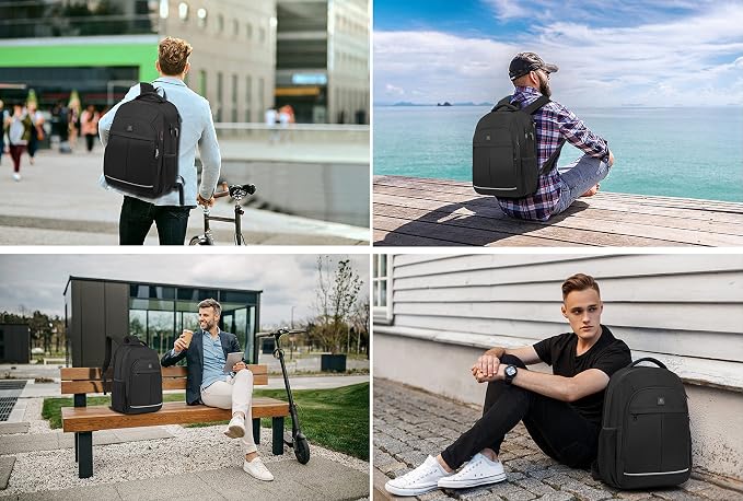Backpack, Laptop Backpack, Carry on Backpack, Durable TSA Friendly Business - Image 8