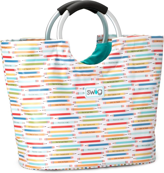 Swig Life Loopi Tote Bag, Lightweight, Waterproof Beach and Utility Bag by SwigLife