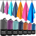 Sfee 2 Pack Microfiber Travel Towel, Quick Dry Camping Towel Large Beach Towel by Sfee