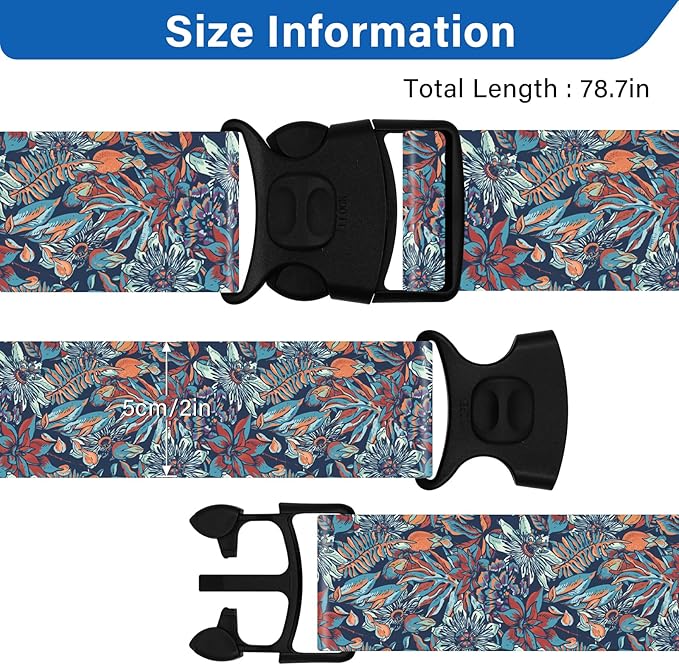 Luggage Straps for Suitcases, Travel Adjustable Belt - Image 4
