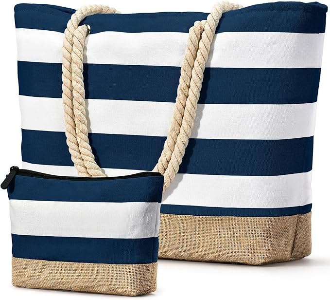 Becokan Beach Bag Initial Beach Tote by BecokanBeachBagSpecialist