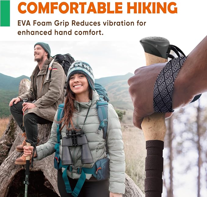 Trekology Trek-Z Collapsible Hiking & Trekking Poles - Image 7