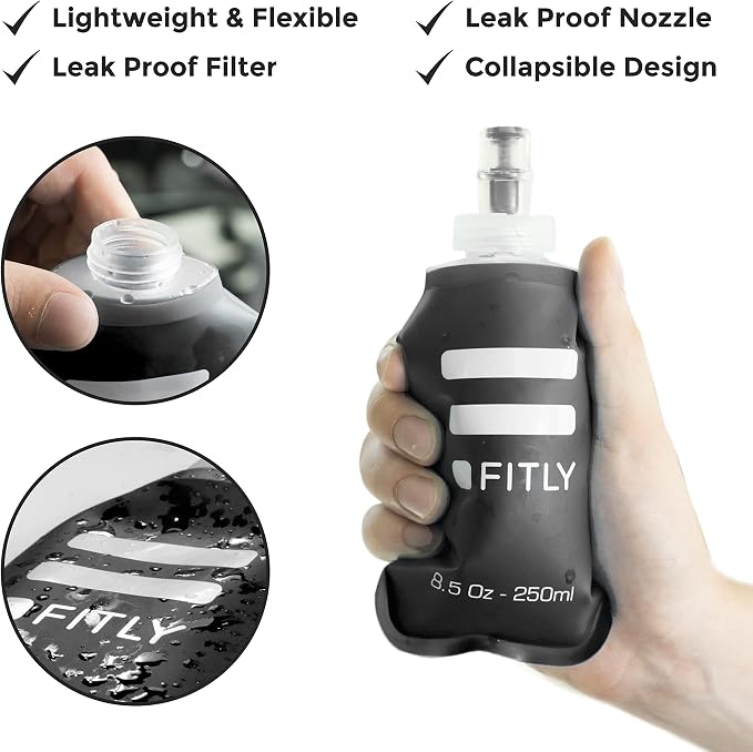 Soft Flask - Shrink As You Drink Soft Water Bottle - Image 2