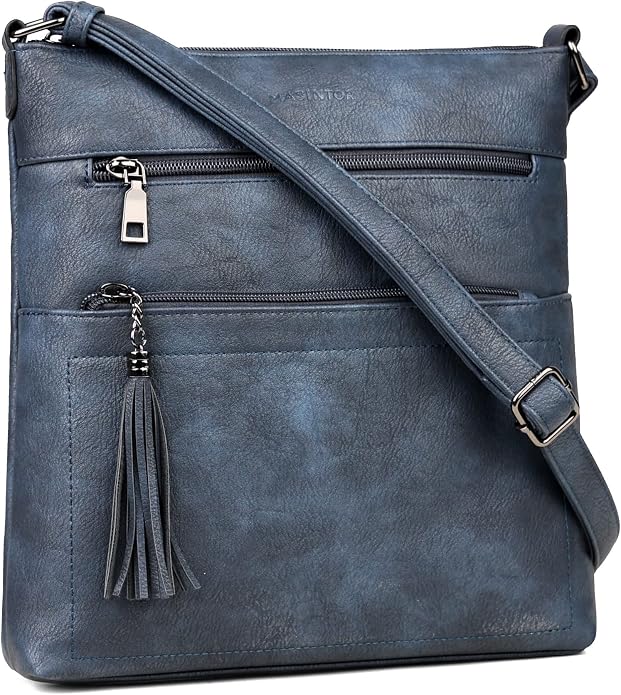 MASINTOR Crossbody Purses for Women, Adjustable Strap Shoulder Bag - Image 8