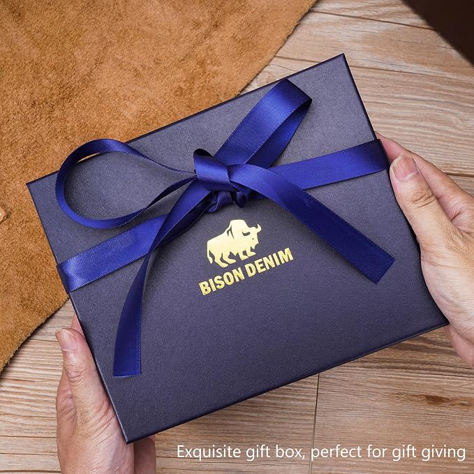 BISON DENIM Watch Box, 4 Watch Travel Case - Image 5