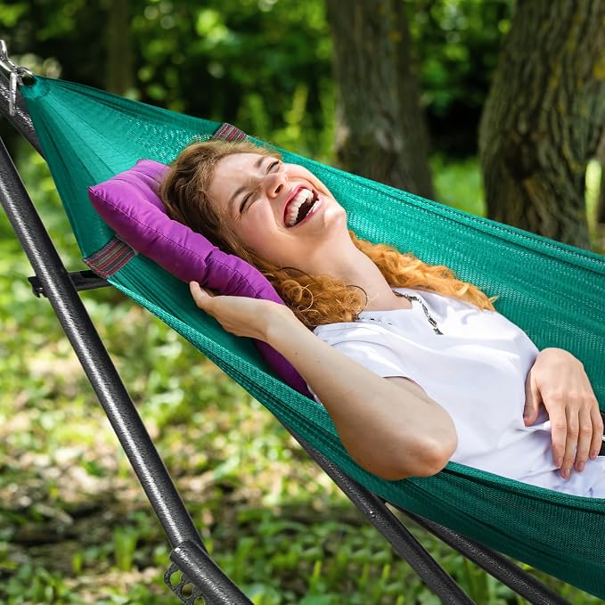 Tranquillo Double Hammock with Stand Included - Image 5