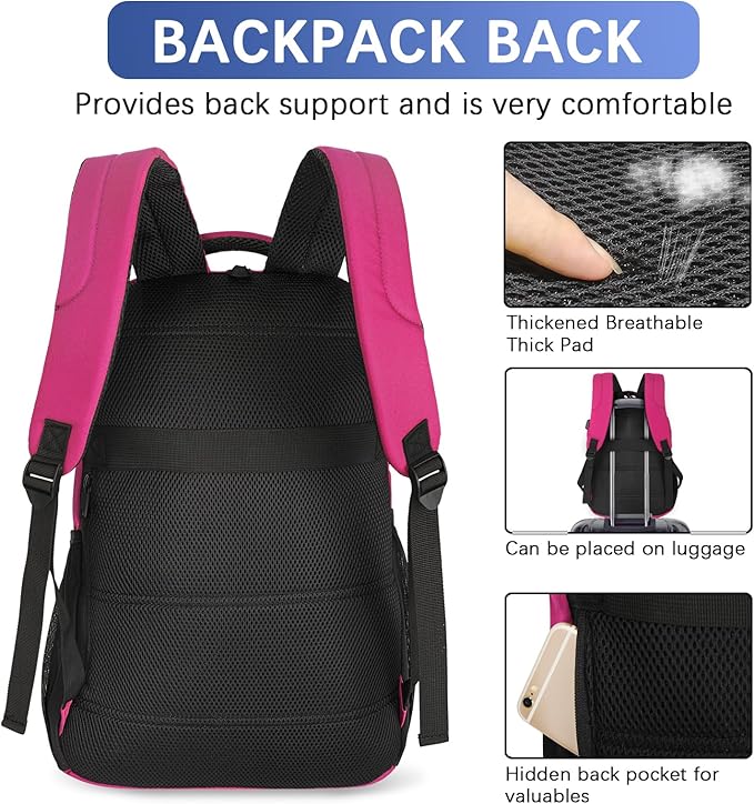 LARIPOP Extra Large Backpack, 17.3 Inch Business Laptop backpack - Image 5
