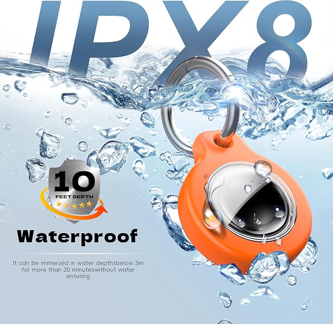 2025 New Waterproof AirTag Keychain Holder - Image 5
