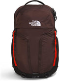 The North Face Surge Commuter Laptop Backpack, Coal Brown/Fiery Red/TNF Black by THENORTHFACE