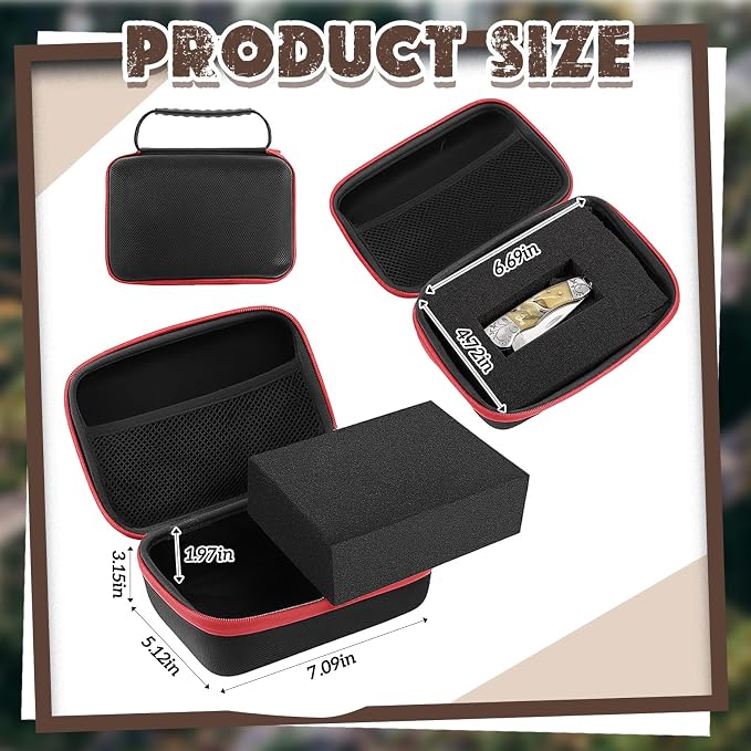 EVA Hard Case with Customizable Foam Protective EVA Carrying Case Shockproof - Image 2