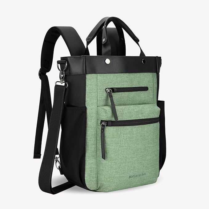 Sherpani Soleil, Anti Theft Convertible Backpack, 3 in 1 Tote Bag, Crossbody Bag - Image 7