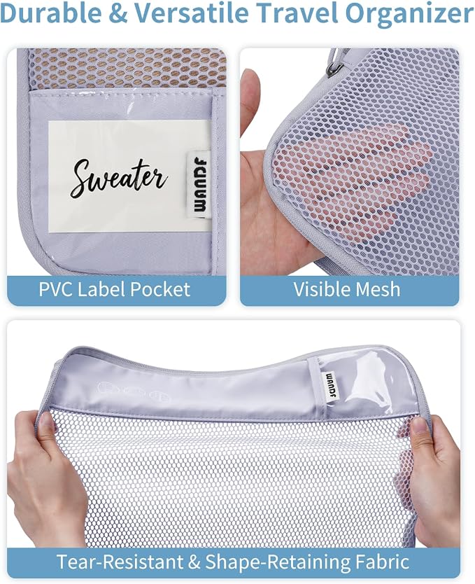 WANDF 7 Set Compression Packing Cubes - Image 8