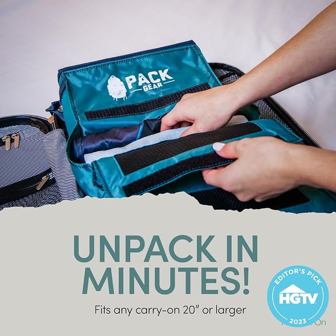 Pack Gear Hanging Luggage Organizer - Image 5