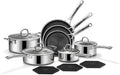 Pots and Pans Set Non Stick, Non Stick Frying Pans, Saute Pan & Stock Pot by SC-LLC