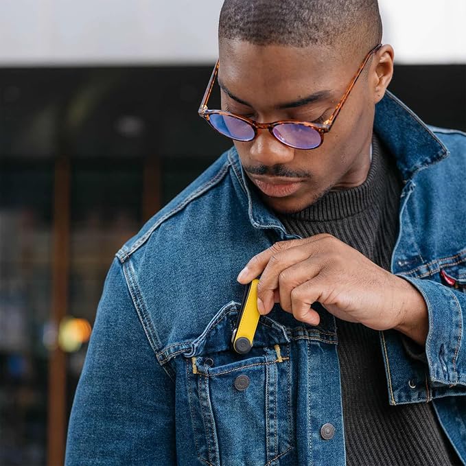 Orbitkey Key Organizer Hybrid Leather | Premium Nappa leather & TPU, Stainless - Image 9