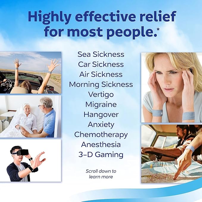Sea-Band Anti-Nausea Acupressure Wristband - Image 7