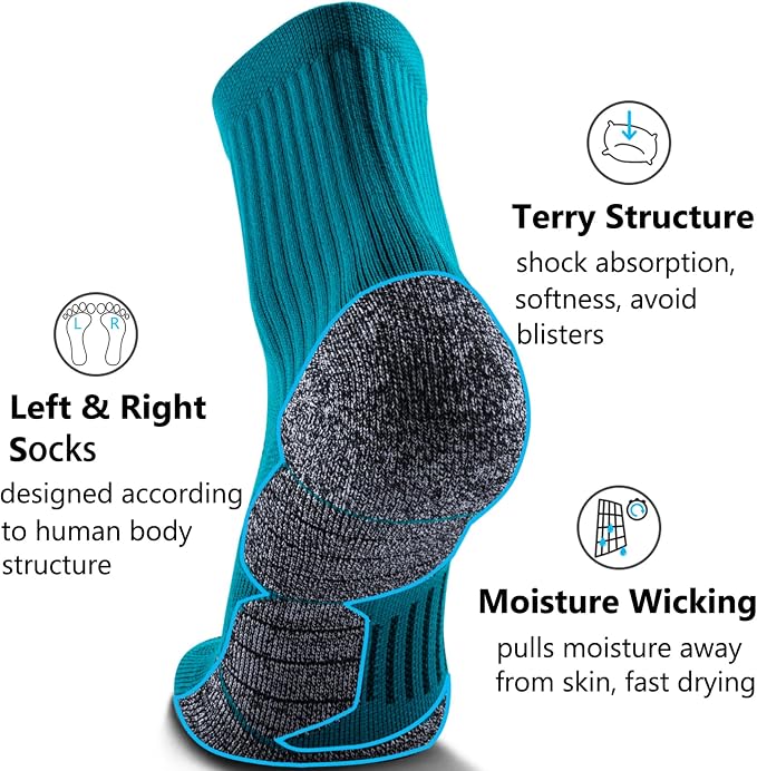 CWVLC Cushioned Compression Sport Quarter Socks - Image 4