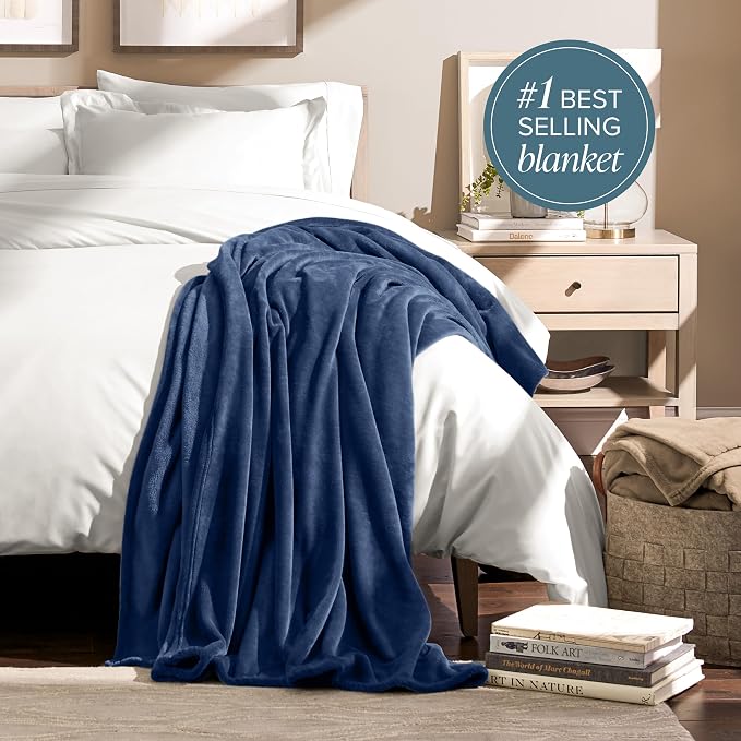 Bare Home Fleece Blanket - Image 2