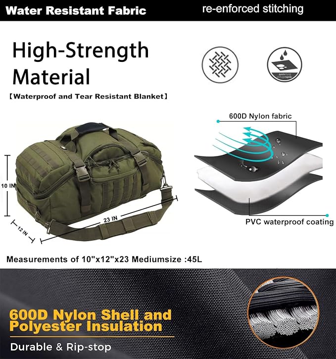 Gym Bag Duffle Bags Backpack - Image 4